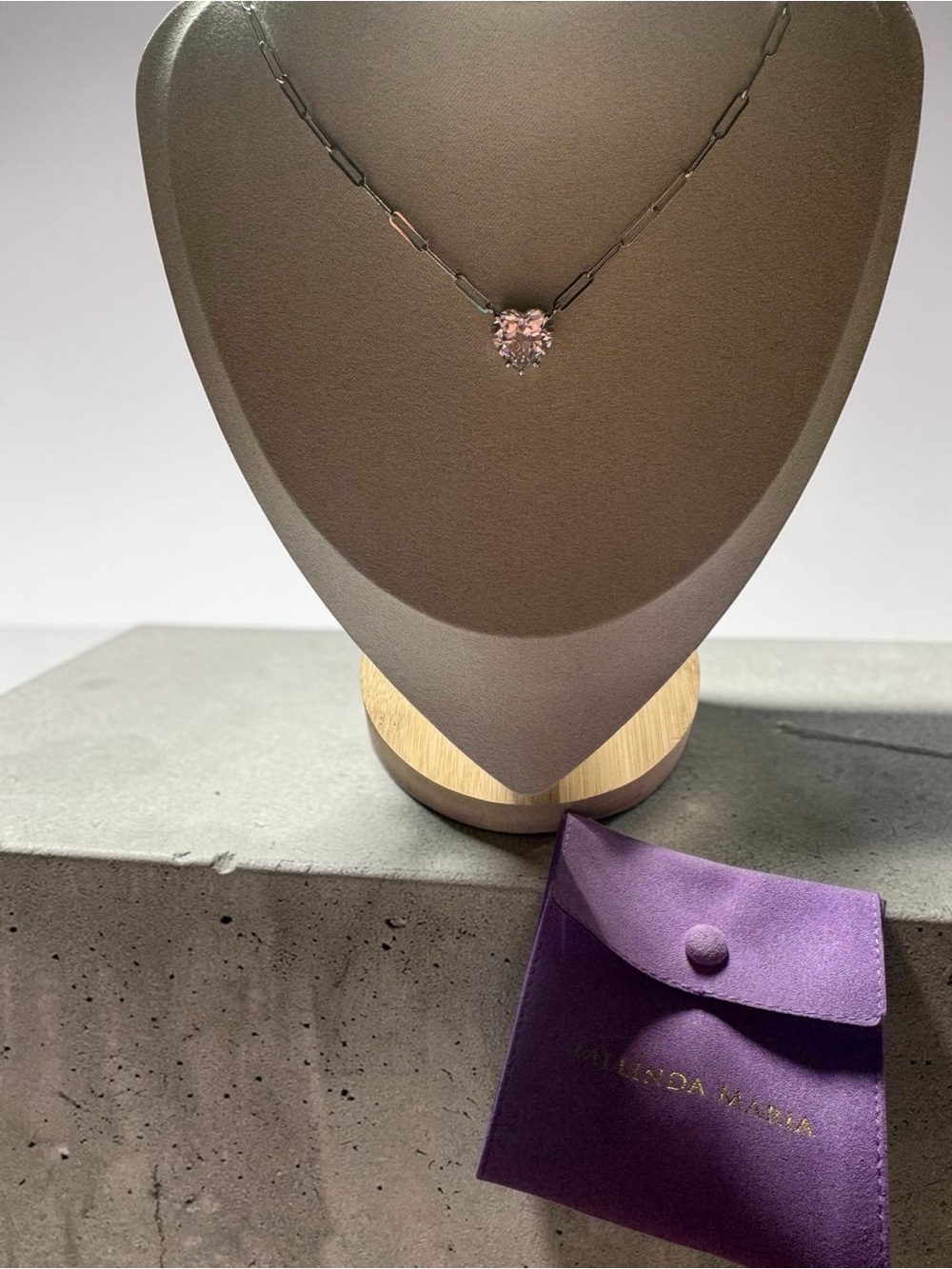 Melinda Maria “Samantha Loves You More” Necklace NIP